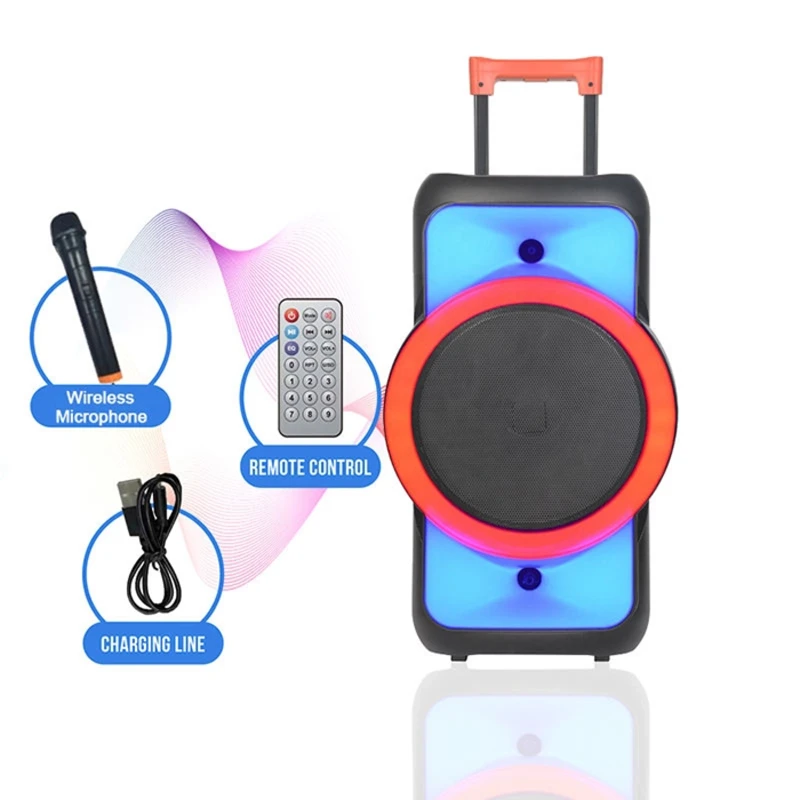 اسپیکر بلوتوثی چمدانی مدل NDR-128