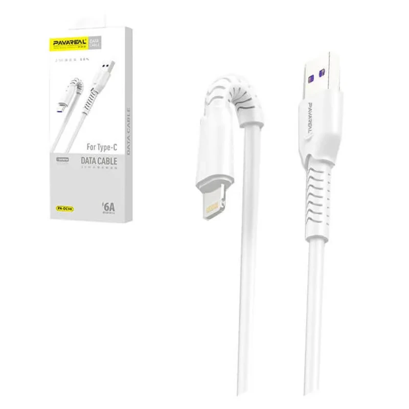 کابل شارژ سریع آیفون پاواریال مدل PA-DC97