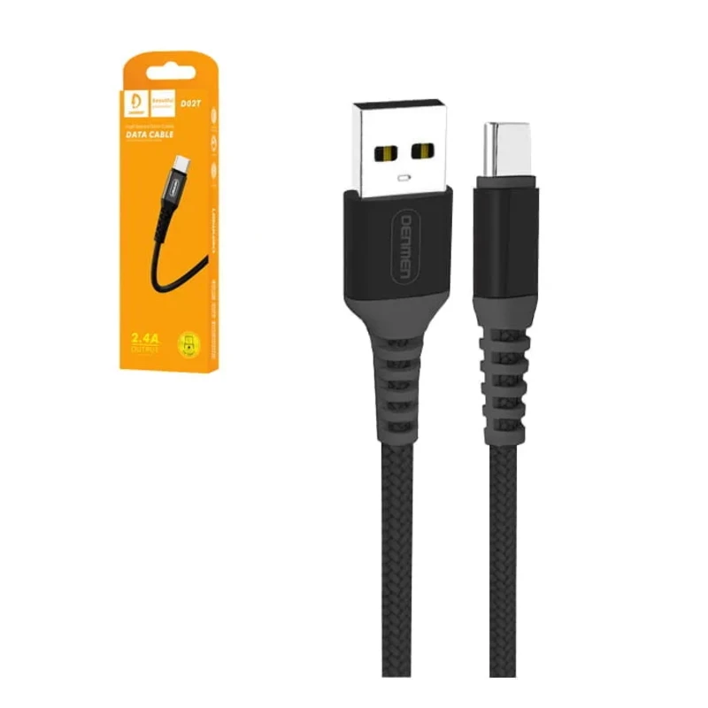 کابل شارژ سریع تایپ سی دنمن مدل D02T