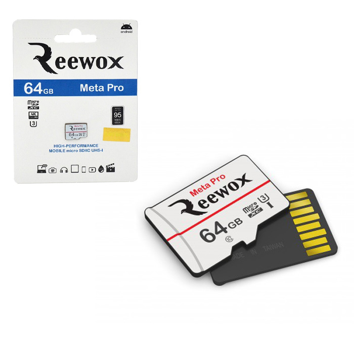 کارت حافظه ریوکس مدل Meta Pro ظرفیت 64G سرعت 95MBps
