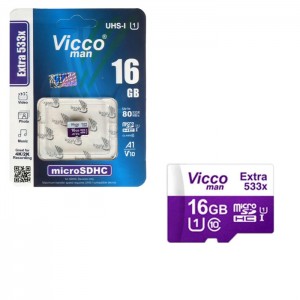کارت حافظه ویکومن مدل Extra 533x ظرفیت 16G سرعت 80MBps