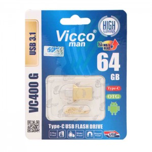 فلش مموری OTG ویکومن مدل VC400G ظرفیت 64 گیگابایت