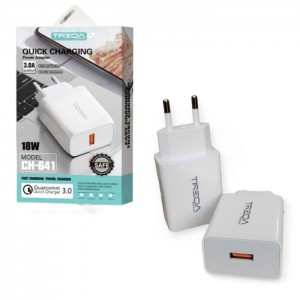 آداپتور 18 وات فست Treqa مدل CH-641