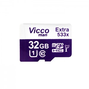 کارت حافظه ویکومن مدل Extra 533x ظرفیت 32G سرعت 80MBps