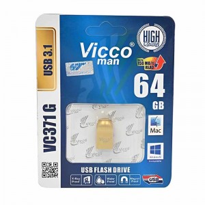 فلش مموری ویکومن مدل VC371 G ظرفیت 64 گیگابایت