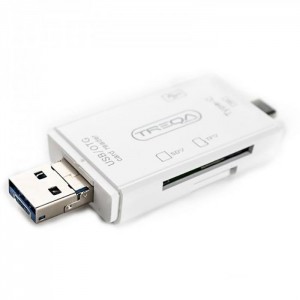 رم ریدر OTG برند TREQA مدل USB-6