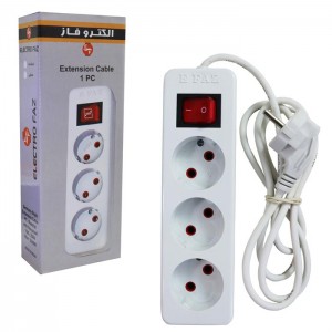 سه راهی برق الکترو فاز (Electro Faz) مدل EF یک و نیم  متری