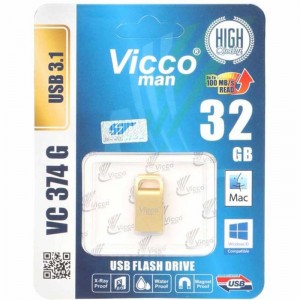 فلش مموری ویکومن مدل VC37G ظرفیت 32 گیگابایت