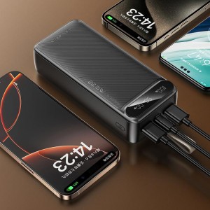 پاوربانک شارژ سریع AWEI مدل PA-12 ظرفیت 30000 میلی آمپر ساعت