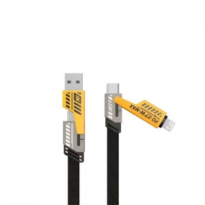 کابل شارژ سریع تایپ سی و لایتیننگ اَوی (65W) مدل CL-226