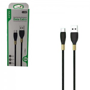کابل شارژر سریع تایپ سی برند Aulex مدل C22