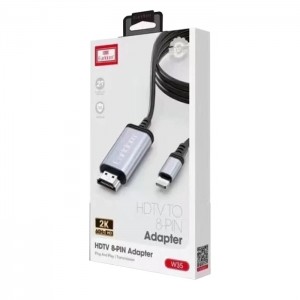 کابل تبدیل لایتنینگ به HDMI ارلدام مدل ET-W35