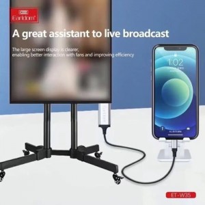 کابل تبدیل لایتنینگ به HDMI ارلدام مدل ET-W35