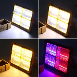 چراغ LED اضطراری با باتری قدرتمند 12000 میلی آمپرساعتی