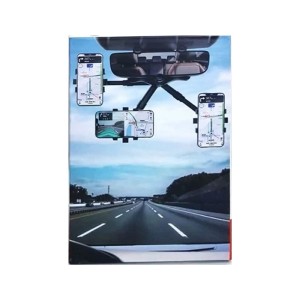 نگهدارنده گوشی آینه ای مناسب خودرو با قابلیت چرخش 360 درجه ای