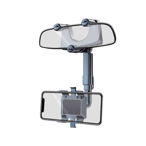 نگهدارنده موبایل آینه ای مناسب خودرو با قابلیت چرخش 360 درجه ای