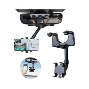نگهدارنده گوشی آینه ای مناسب خودرو با قابلیت چرخش 360 درجه ای