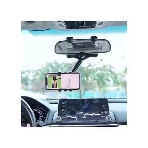 نگهدارنده گوشی آینه خودرو با قابلیت چرخش 360 درجه