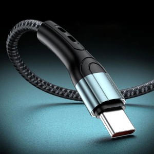 کابل شارژر سریع تایپ سی به لایتینگ 27w  برند Aulex مدل C10