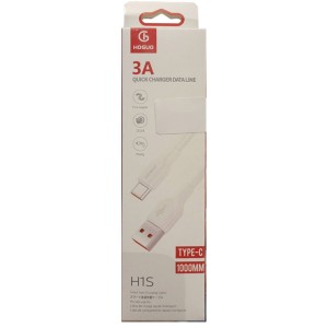 کابل شارژر USB به تایپ سی هوگو مدل H1S