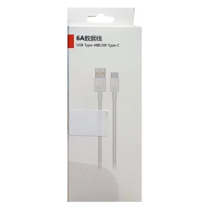 کابل  شارژ سریع USB به تایپ سی 6 آمپر
