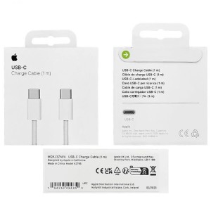 کابل دو سر تایپ سی اورجینال 60 وات اپل مدل 15 پرومکس