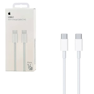 کابل دو سر تایپ سی 60 وات اپل مدل 16 پرومکس