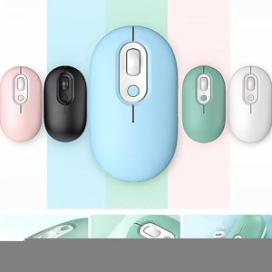 موس بلوتوثی قابل شارژ و بی صدا