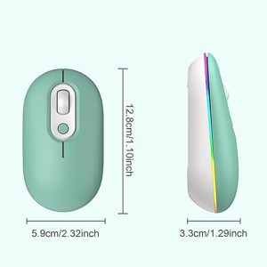 موس بلوتوثی قابل شارژ و بی صدا