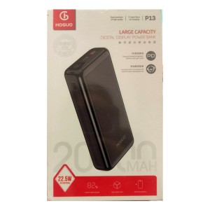 پاوربانک Hoguo مدل P13 ظرفیت 20000 میلی آمپر ساعت 22.5 وات