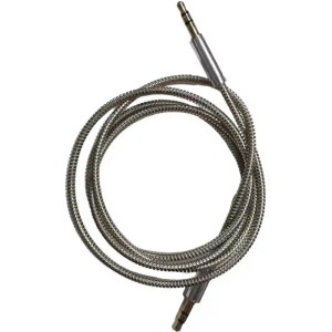 کابل AUX یک متری مدل فنری فلزی