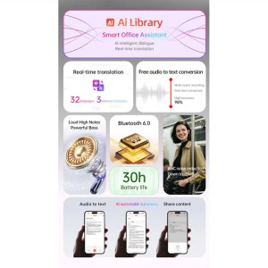 هندزفری بلوتوث اَوی مدل T220 ANC