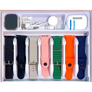 ساعت هوشمند Keqiwear مدل KW56 Ultra3 به همراه ایرپاد