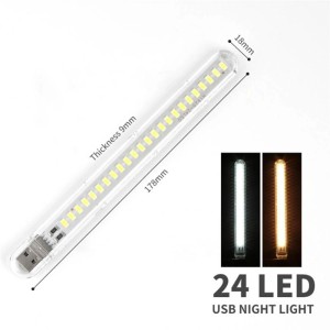 چراغ LED یو اس بی 24 تایی مدل 24 LED SOURCE