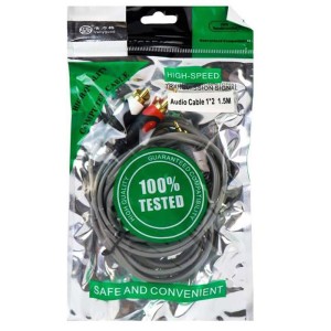 کابل 1 به 2 RCA برند Velly Good مدل 1طول 1.5 متر