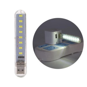 چراغ LED یو اس بی 8 تایی مدل 8 LED SOURCE