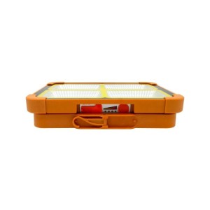پروژکتور LED خورشیدی پنلی دارای دو نور آفتابی و مهتابی