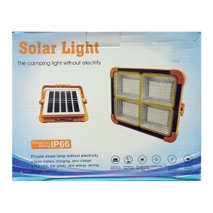 پروژکتور LED خورشیدی پنلی دارای گواهی ضد آب IP66