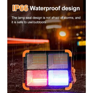 پروژکتور LED خورشیدی پنلی دارای گواهی ضد آب IP66