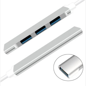 هاب فلزی 4 پورت Type-C به USB