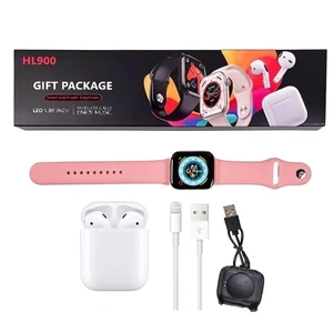 ساعت هوشمند HL900 + هندزفری بلوتوث