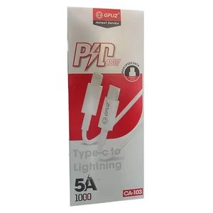 کابل شارژ تایپ سی به لایتنینگ جیفوز مدل CA-103