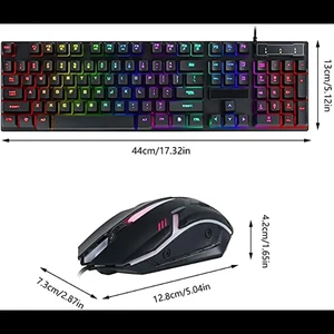 gaming keyboard and mouse combo zorenwee-9810