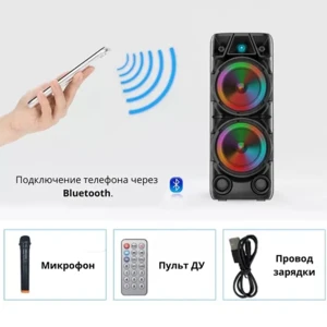 80W-Peak-Power-Dual-8-inch-Outdoor-Wireless-Bluetooth-Speaker-Portable-DJ-Karaoke-Sound-Equipment-With copy (9)