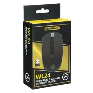 Mouse ZE WL24, Wireless, Black