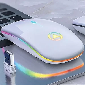 zorenwe AP200 Wireless charging mouse with lights