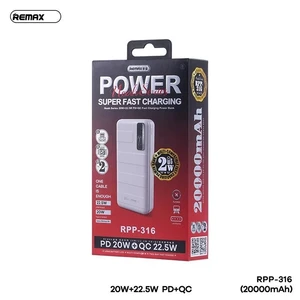 Remax 22.5W Power Bank 20000mAH Model RPP-316 (2)