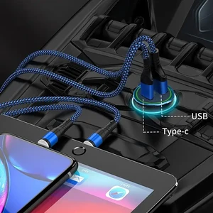 DC300 PD QC3 Fast Charging Car Charger (5)