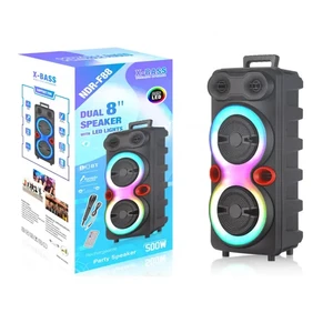 ZQS8216 DJ PA Portable 40W Trolley Speaker Audio Player Karaoke Bluetooth Subwoofer Speaker (8)