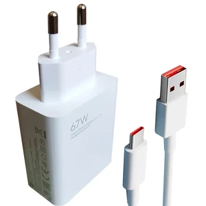 67W Xiaomi Charger With Cable